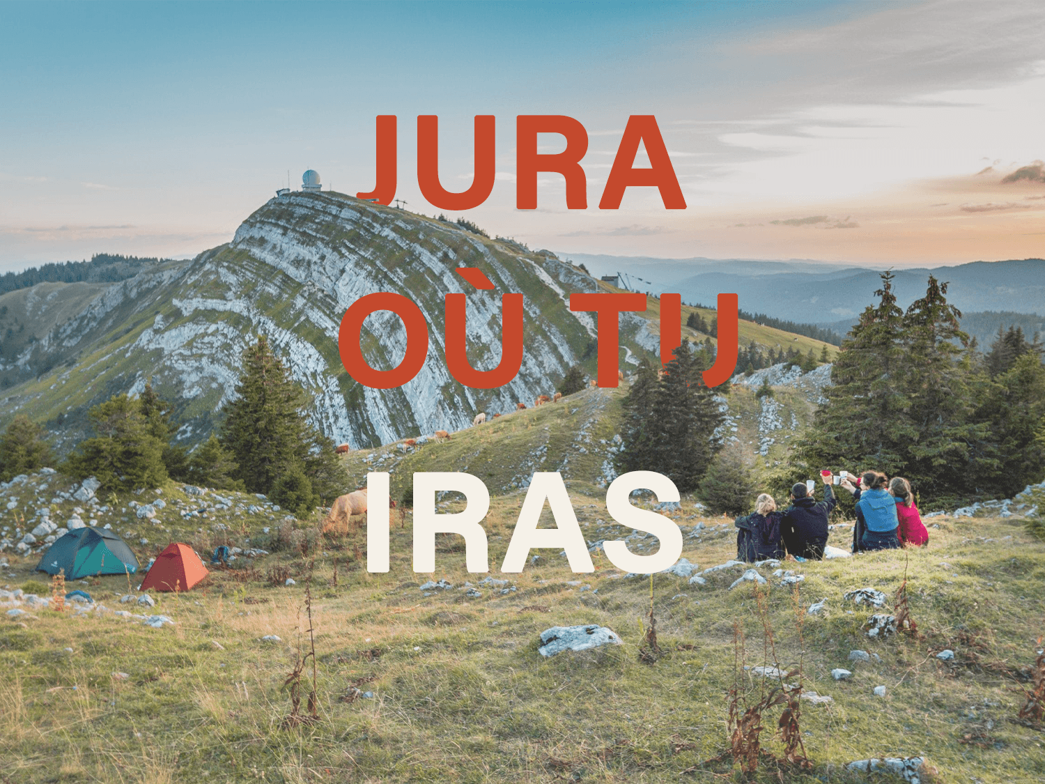 Weekend hiking & camping - Jura